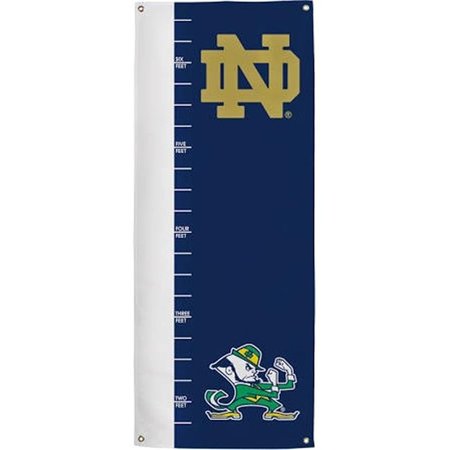 BSI PRODUCTS BSI Products 39036 Notre Dame Fighting Irish Growth Chart Banner 39036